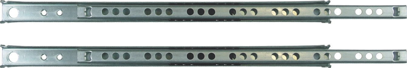 Robustline Side Mounted Half Extension Drawer Slide Premium Hardware for Door Cabinet Window Furniture and Interior Use
